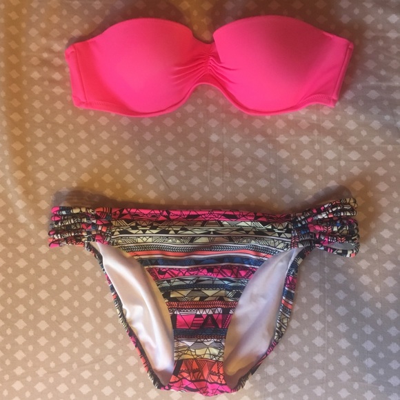 Victoria's Secret Other - Victoria Secret Strapless Bikini Set